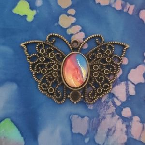 Handmade Butterfly Pendant Necklace